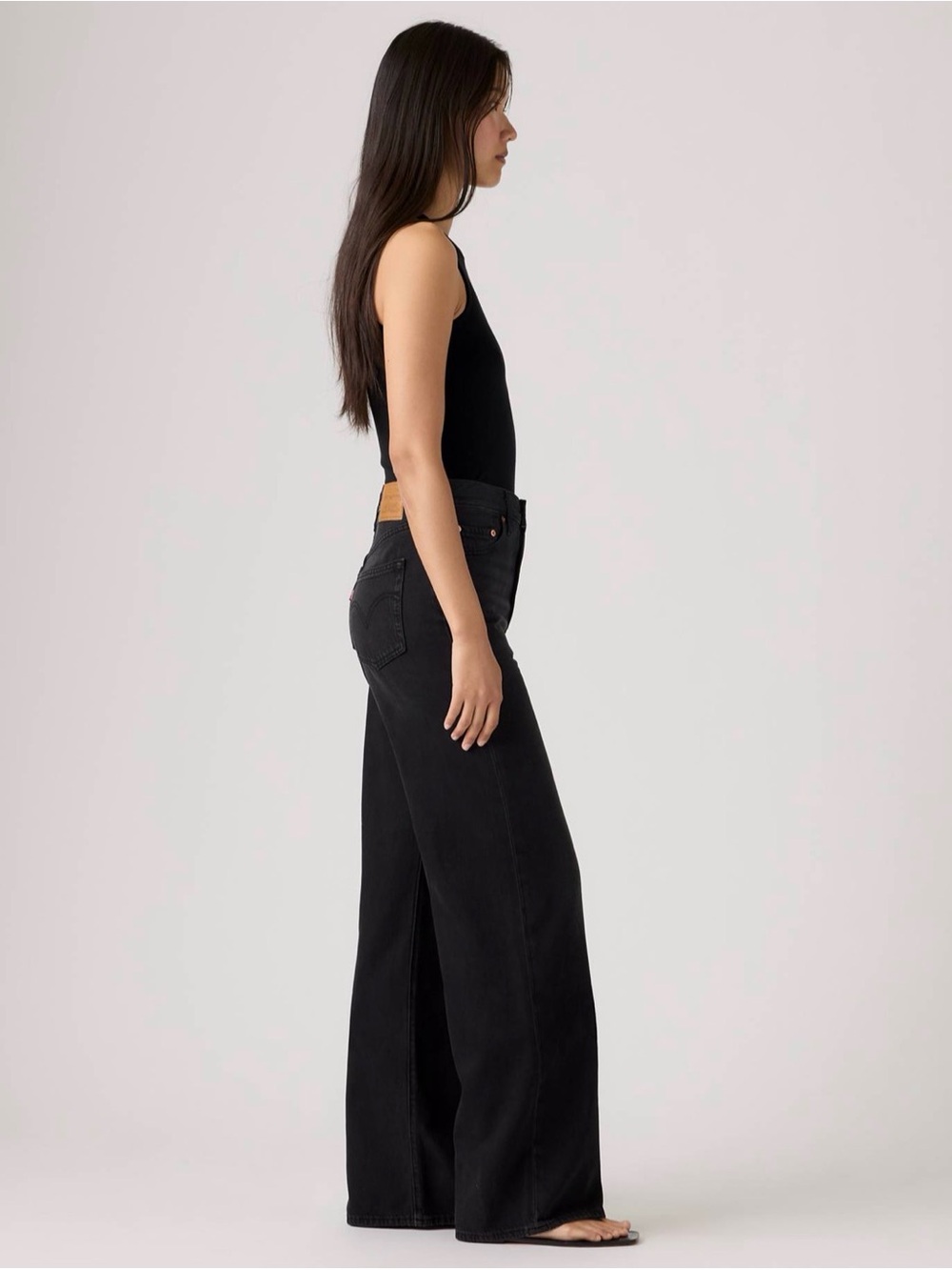 Levis Ribcage Wide Leg Lightweight Jeans - Picture 6 of 13